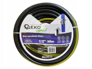 Wąż ogrodowy 3-warstwowy wzmocniony Geko 1/2" 30m