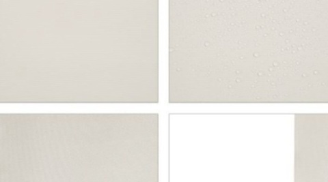 Wodoodporna Roleta do łazienki beżowa, zasłona prysznicowa 60 x 240