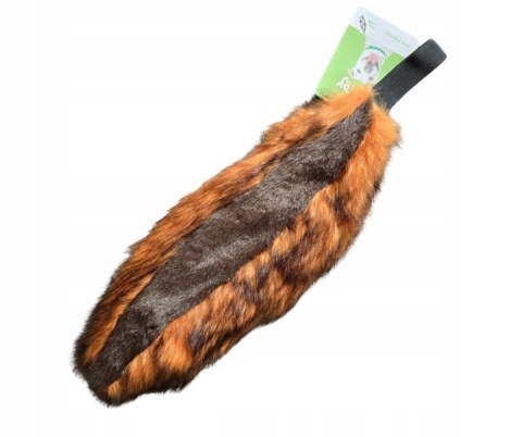 ZABAWKA DLA PSA SZELESZCZĄCA FUTRZANA 34 CM